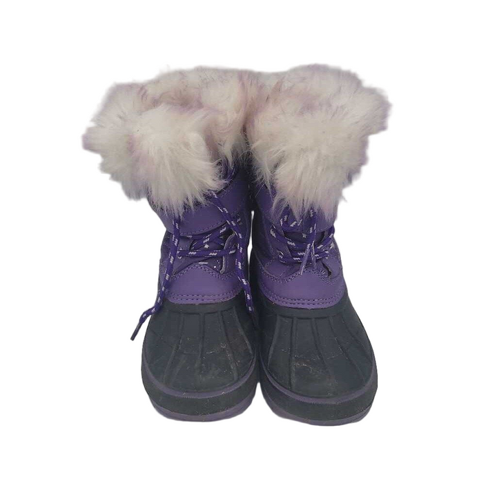 Zip + Lace Up Fur Lined Boots