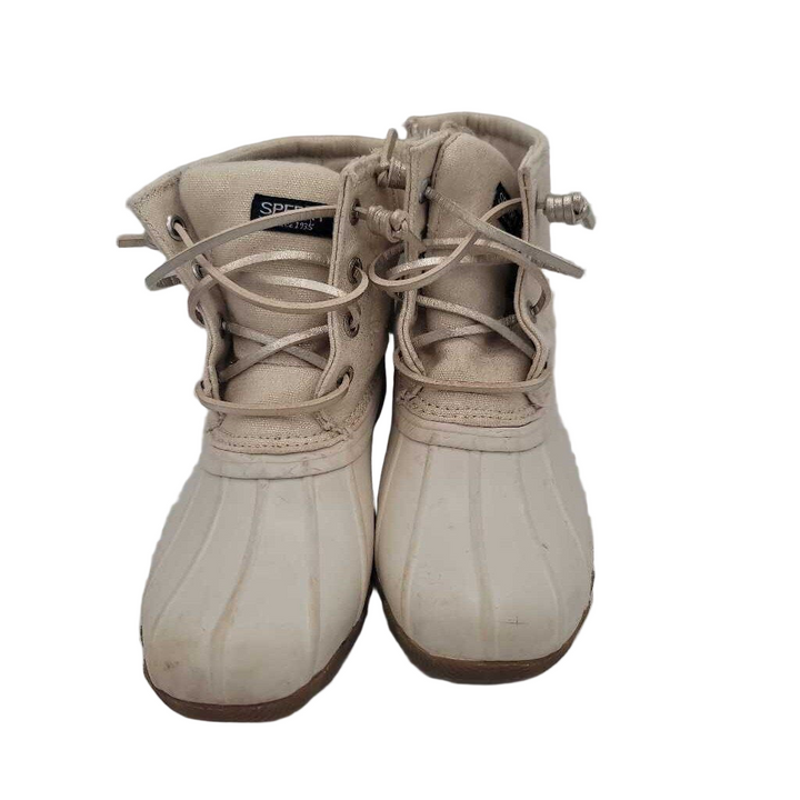 Lace + Zip Up Duck Boots