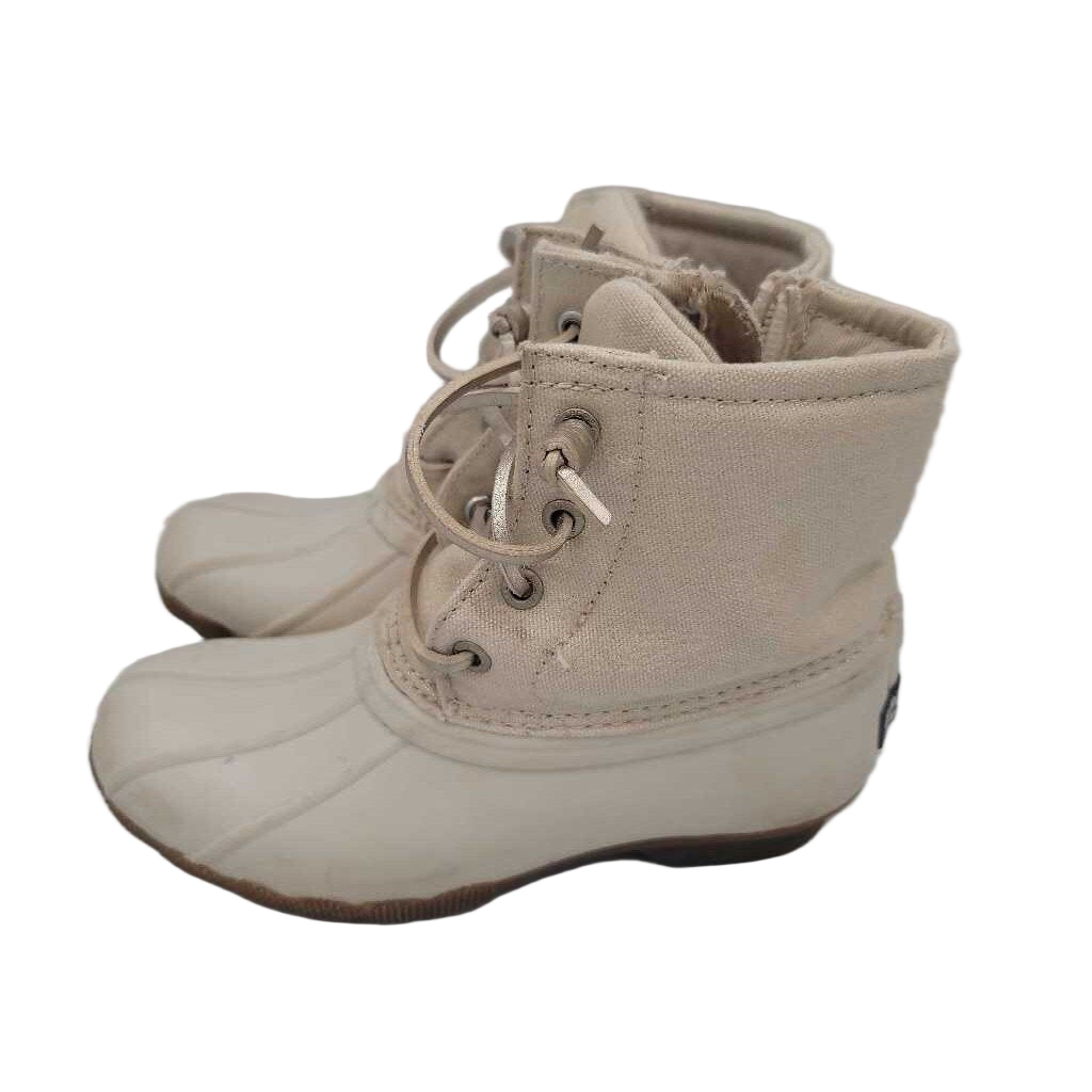 Lace + Zip Up Duck Boots