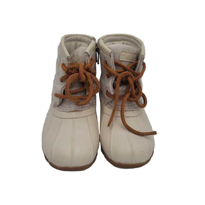 Lace + Zip Up Duck Boots