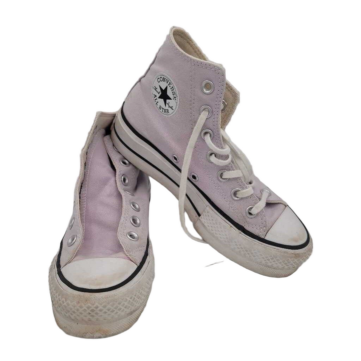 High Top Wedge Sneakers