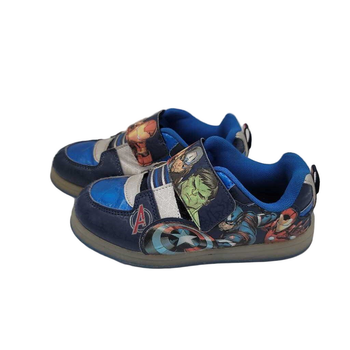 Velcro Light Up Sneakers / Marvel