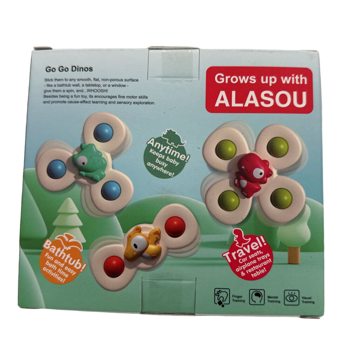 Go Go Dinos Spinning Up!