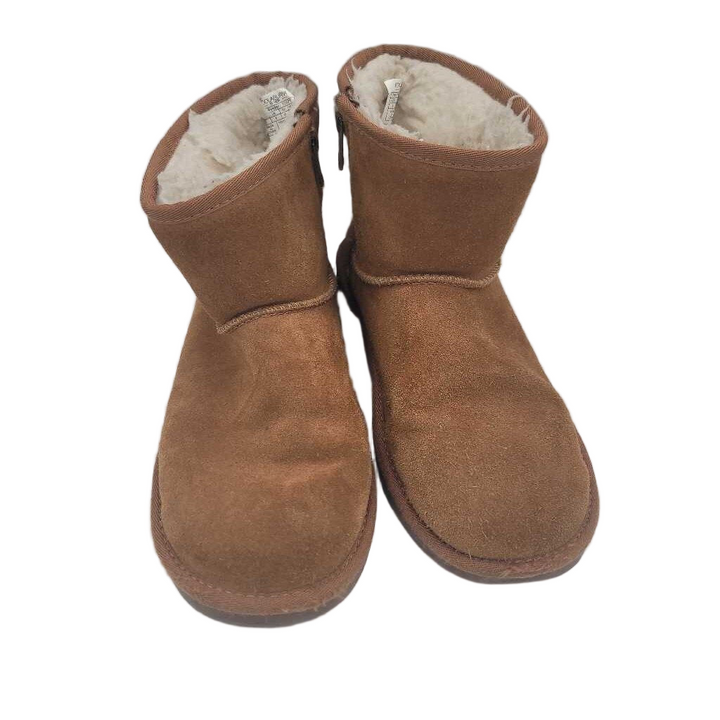 Zip Up Fur Lined Ankle Boots