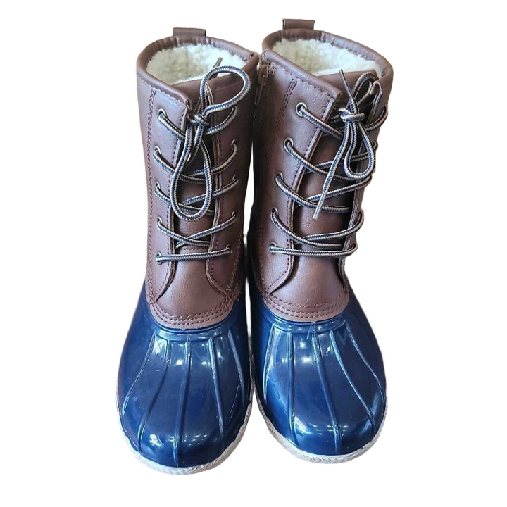 Lace Up Duck Boots
