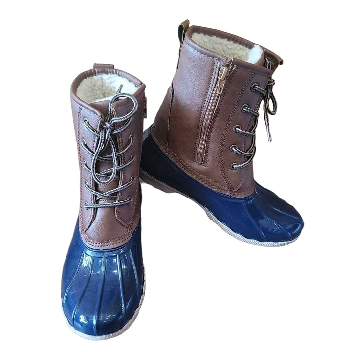 Lace Up Duck Boots