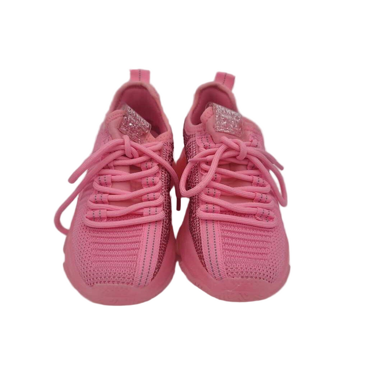 Lace Up Jeweled Sneakers