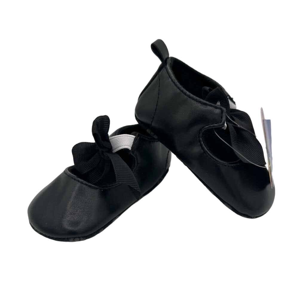 Elastic Straps Soft Sole Shoes / Bow