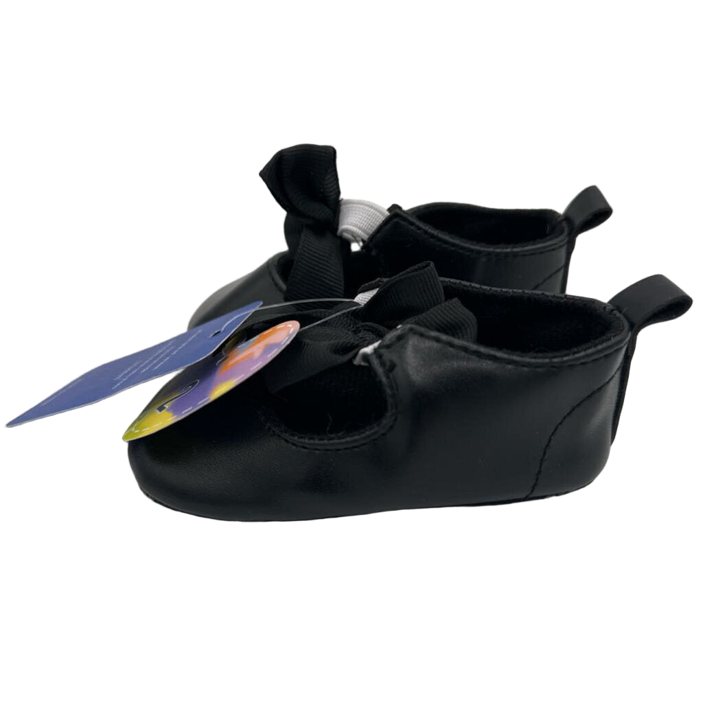 Elastic Straps Soft Sole Shoes / Bow