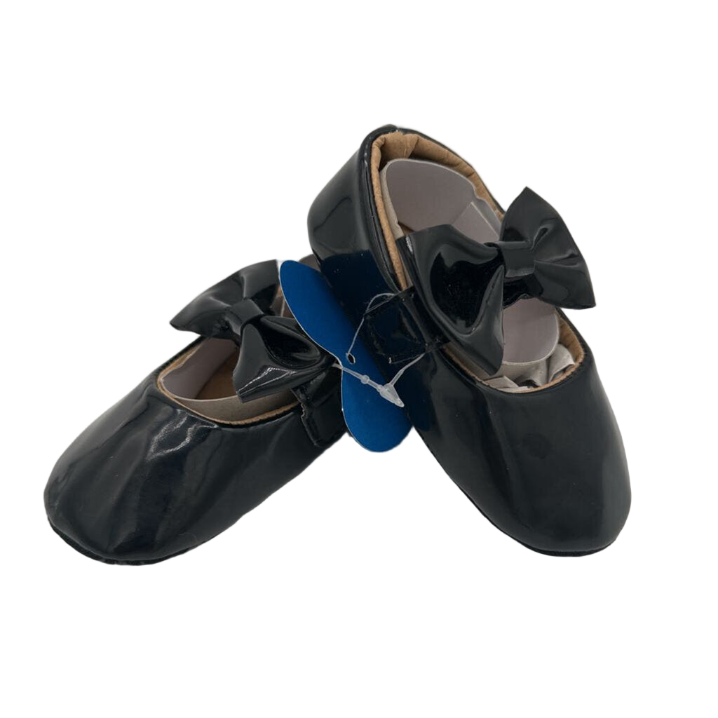 Velcro Soft Sole Shoes / Bow