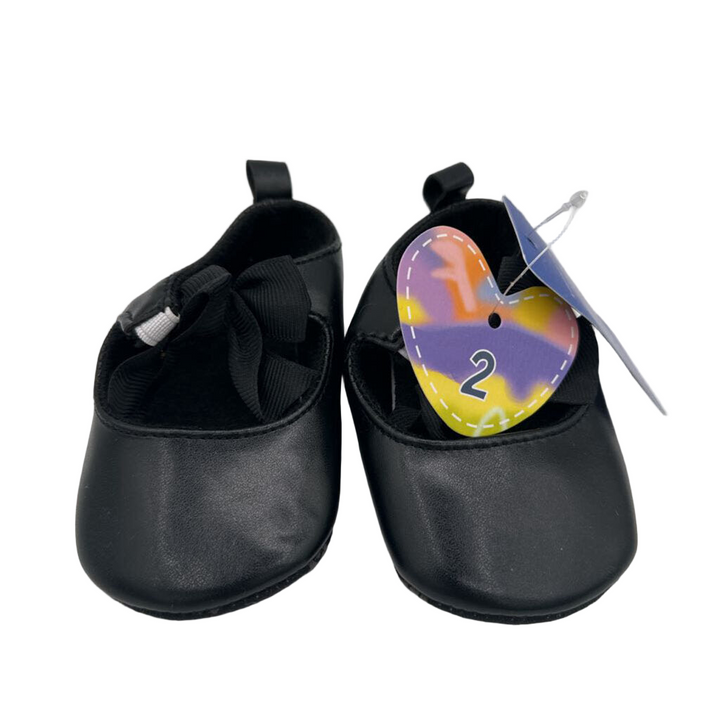 Elastic Straps Soft Sole Shoes / Bow