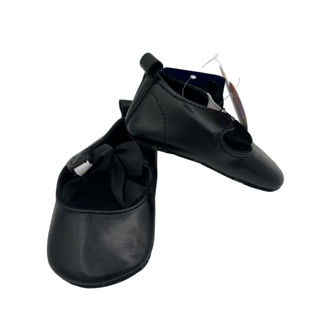 Elastic Straps Soft Sole Shoes / Bow