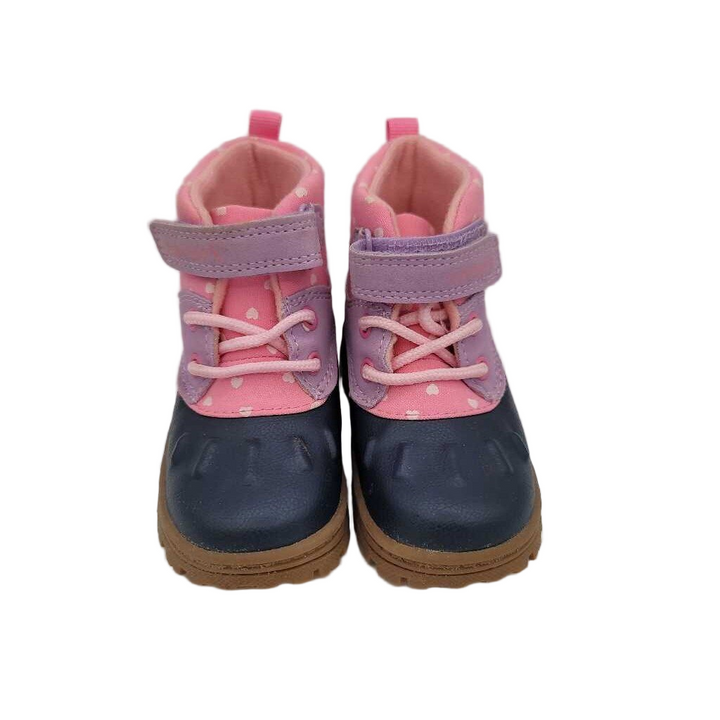 Lace Up Rain Boots/Velcro