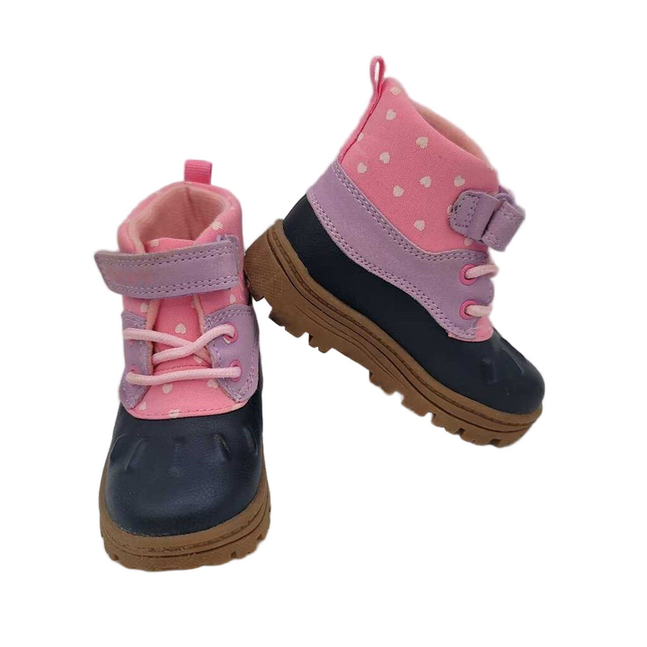 Lace Up Rain Boots/Velcro