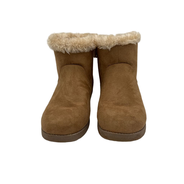 Zip Up Fur Lined Boots