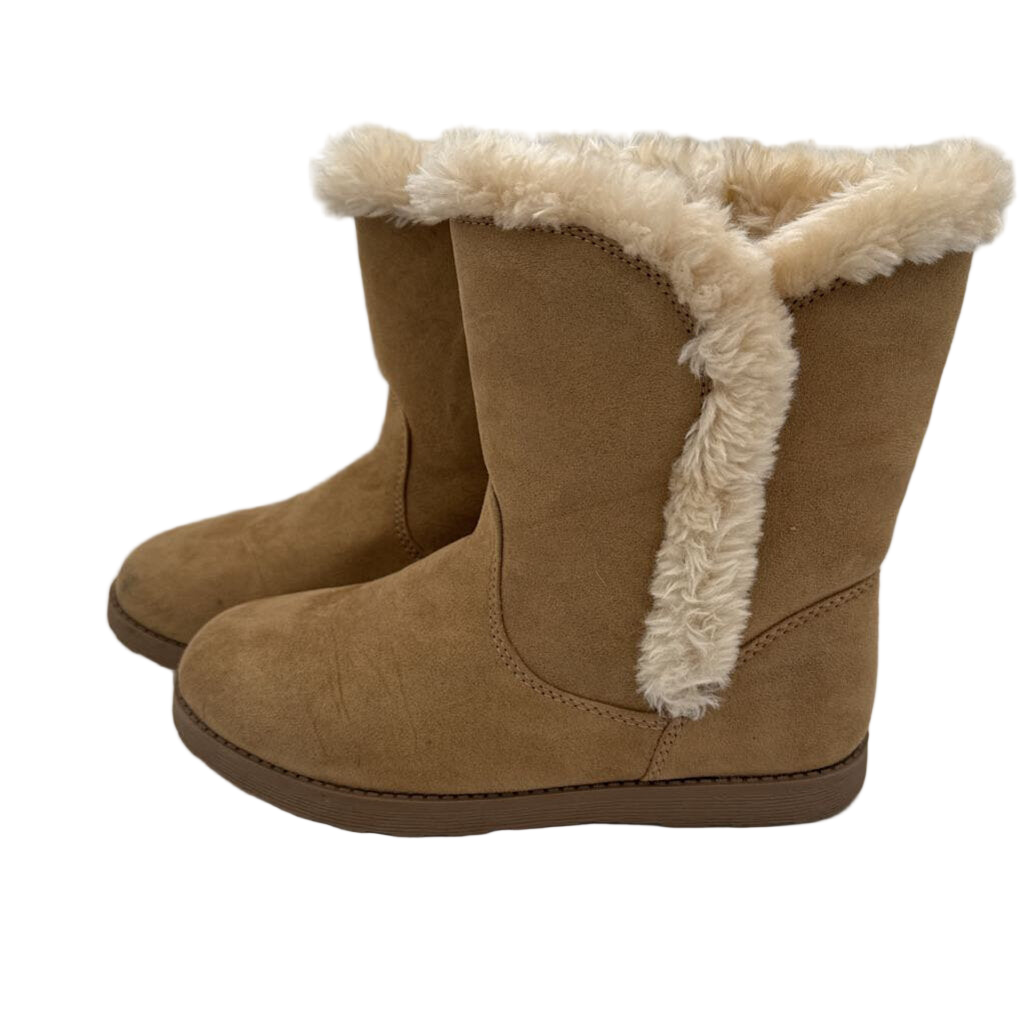 Zip Up Fur Lined Tall Boots