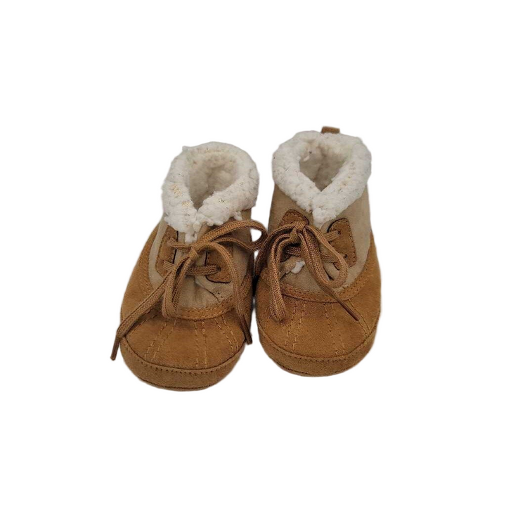Lace Up Soft Sole Boots / Fleece Lined