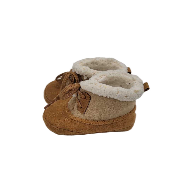 Lace Up Soft Sole Boots / Fleece Lined