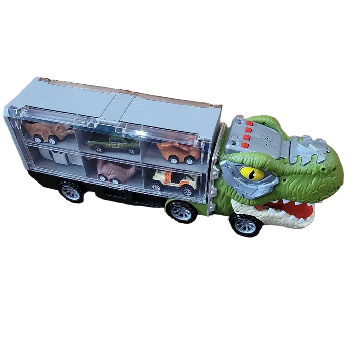 13-In-1 Dinosaur Transport Truck