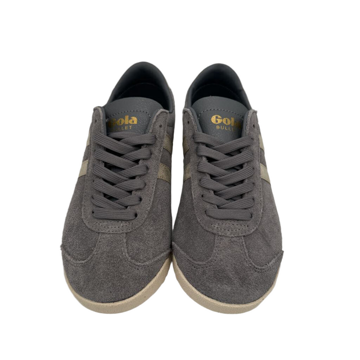 Lace Up Sneaker / Gold Stripes