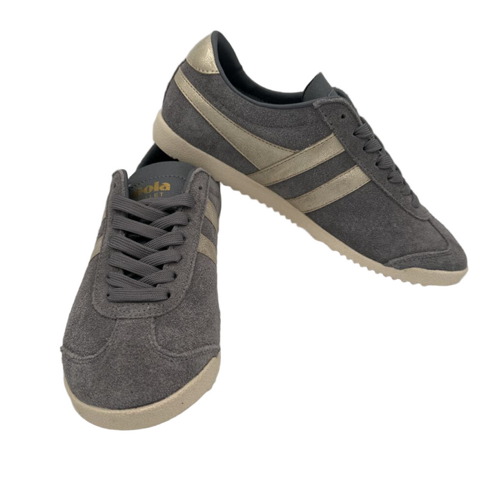 Lace Up Sneaker / Gold Stripes