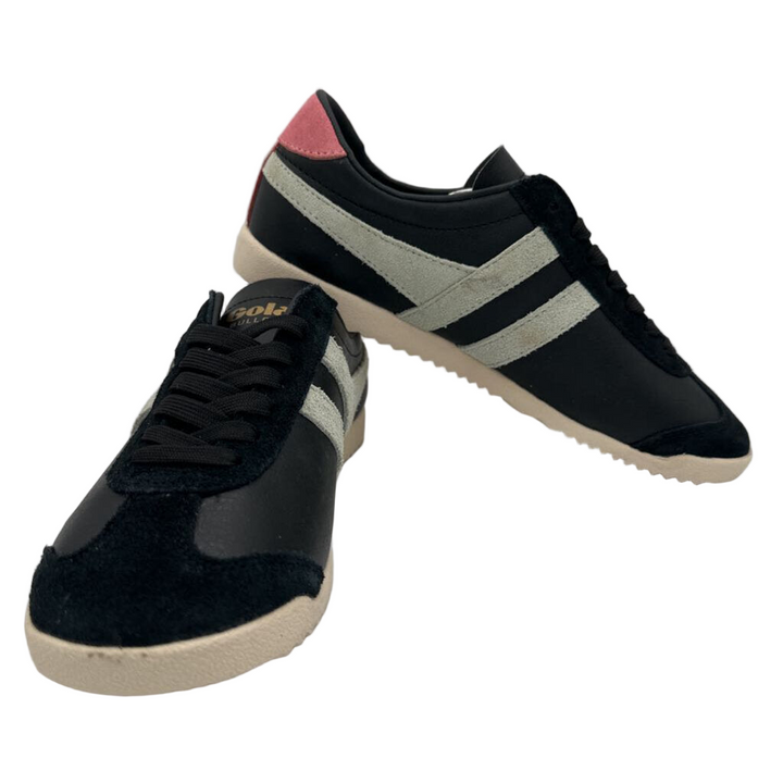 Lace Up Sneaker / Green Stripes