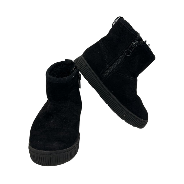 Zip Up Fleece Lined Boots