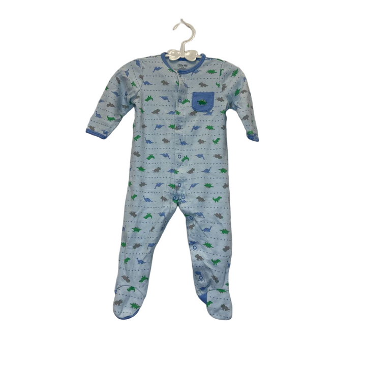 LS Footed Onesie / Dinosaur