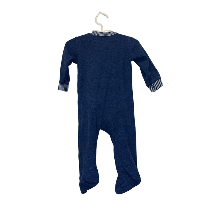 LS Footed Onesie / Dog Face
