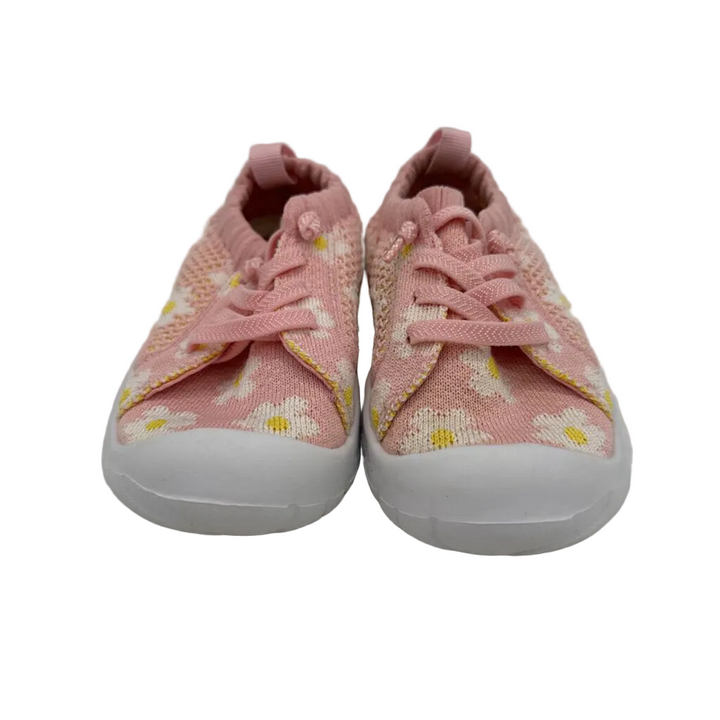 Slip On Mesh Sneakers / Flowers