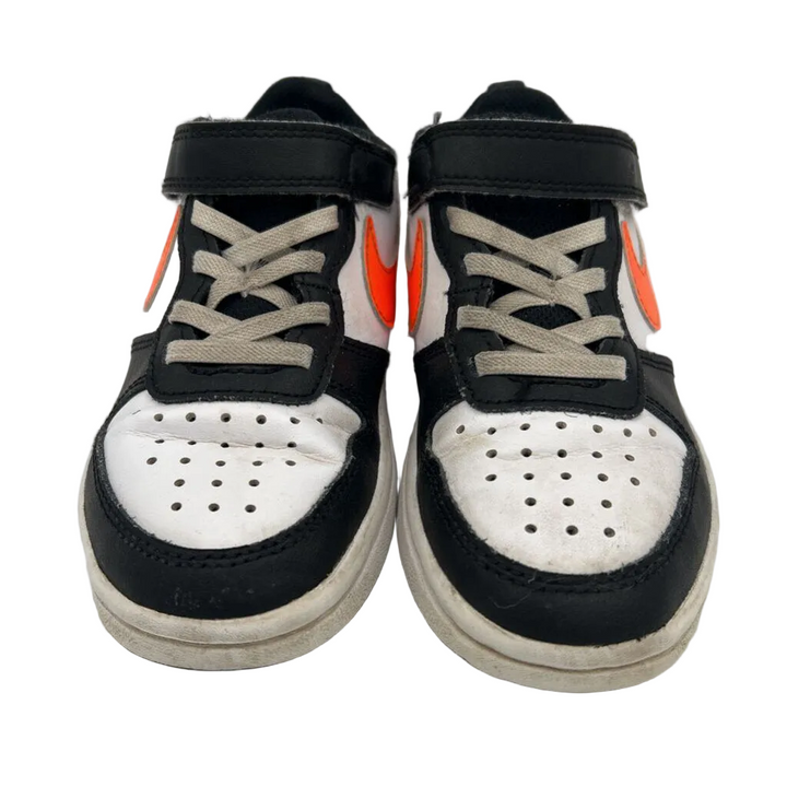 Velcro Sneakers / Orange Swoosh