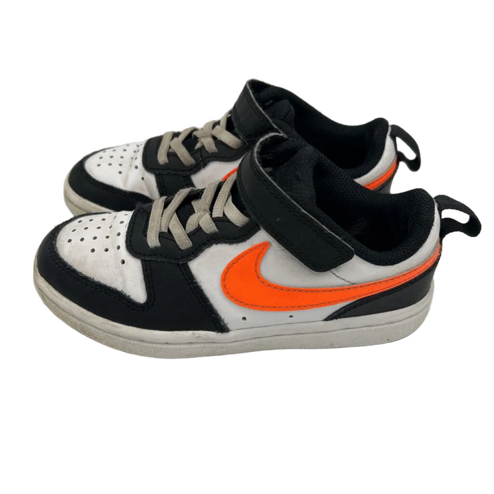 Velcro Sneakers / Orange Swoosh