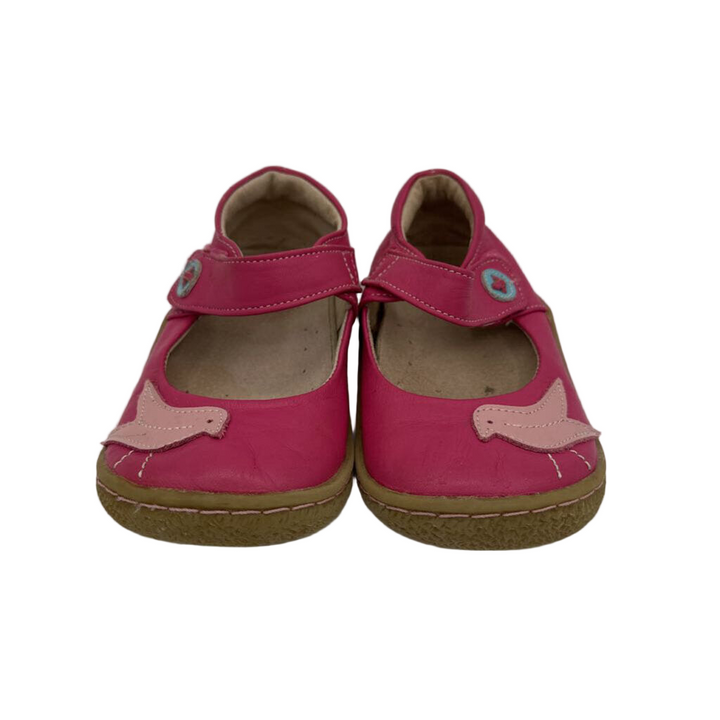 Slip on Velcro Mary Janes/Bird