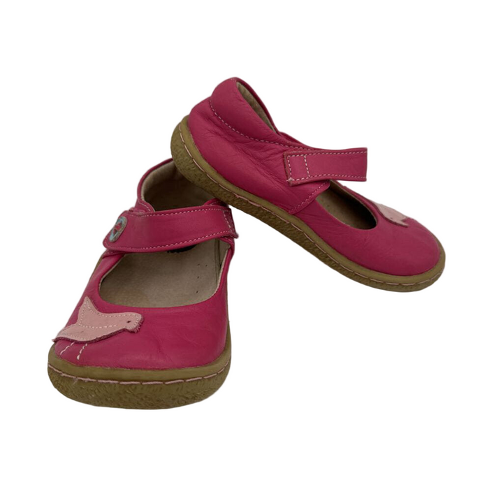 Slip on Velcro Mary Janes/Bird
