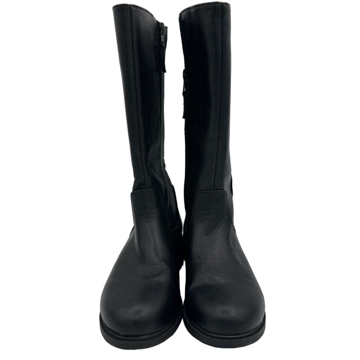 Zip Up Calf Boots