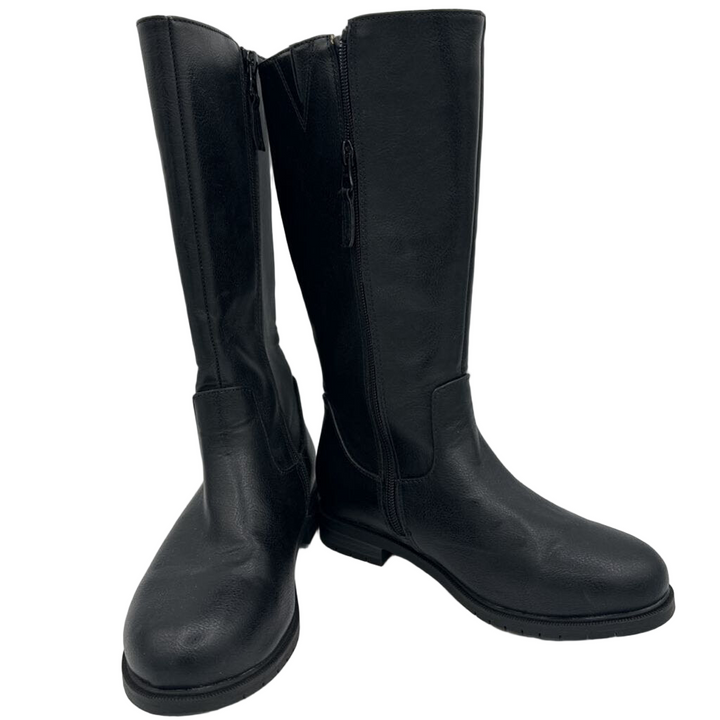 Zip Up Calf Boots