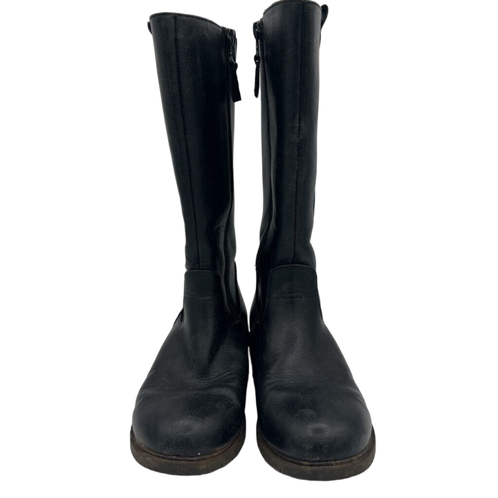 Zip Up Calf Boots