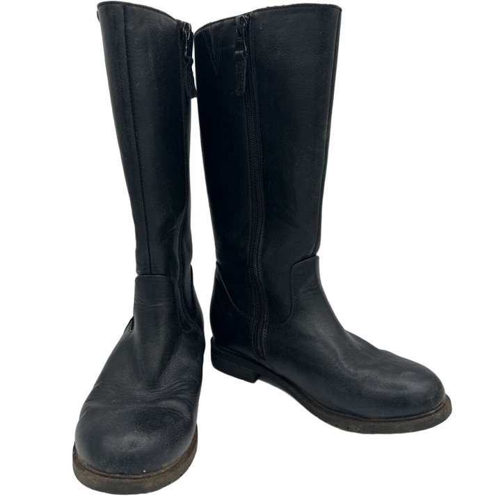 Zip Up Calf Boots