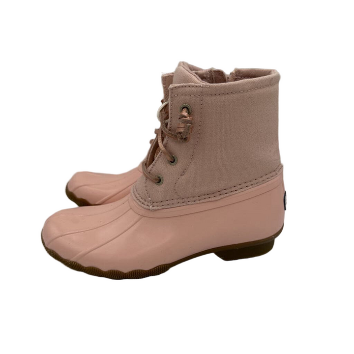 Canvas Top Lace Up Saltwater Rainboot