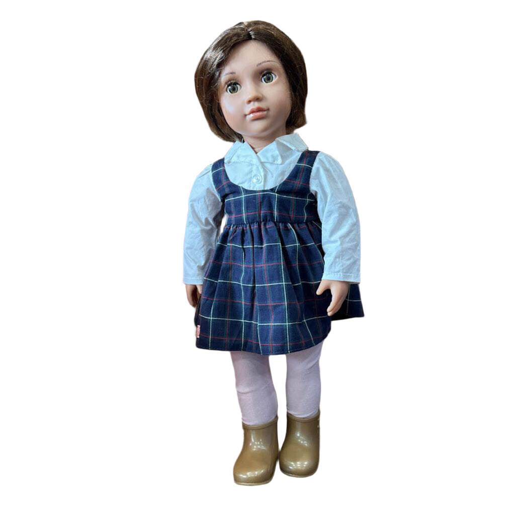 Brown Haired Girl Doll