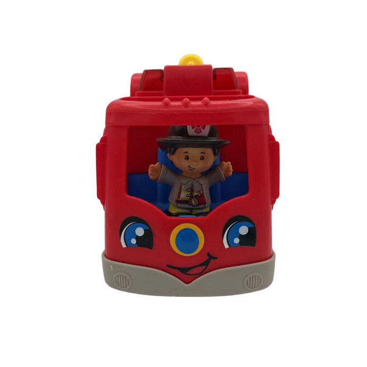 Firetruck with Firefighter