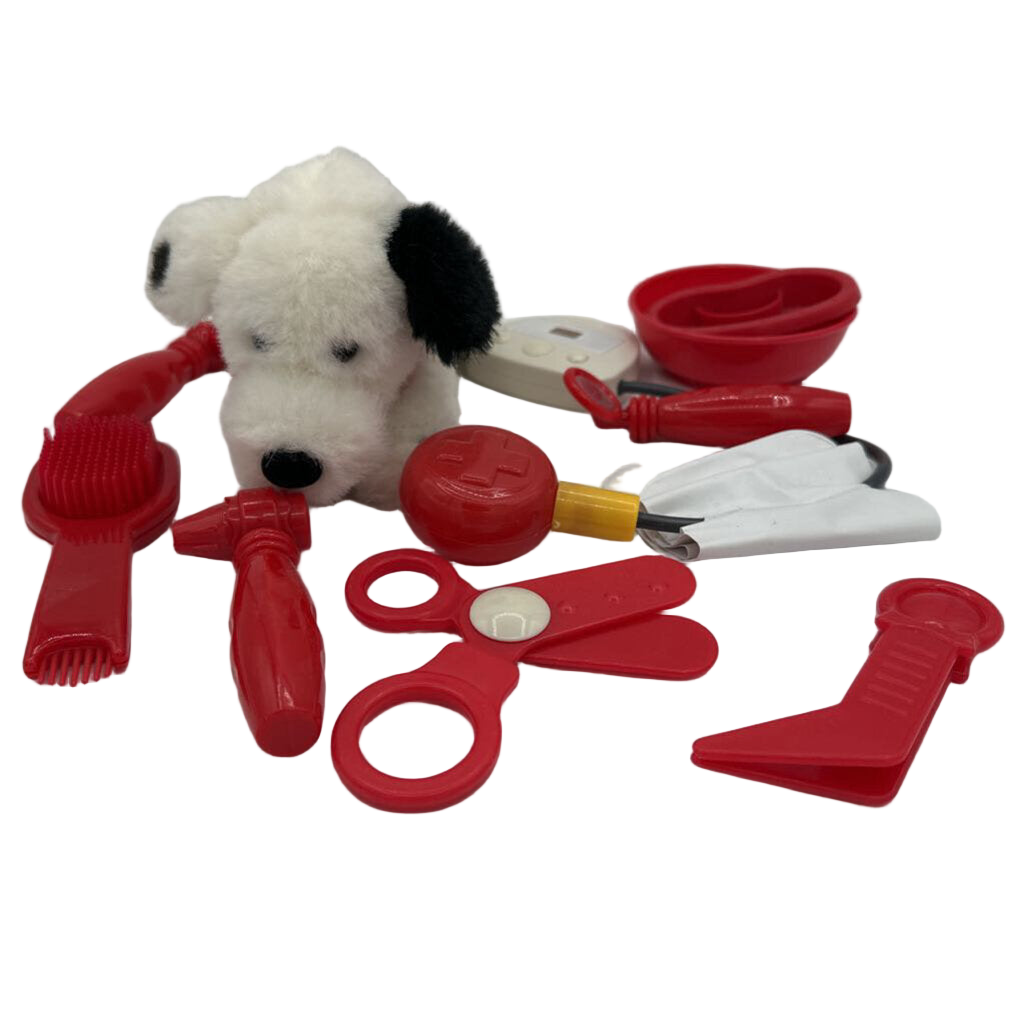 Dog Veterinarian Crate/Dalmatian