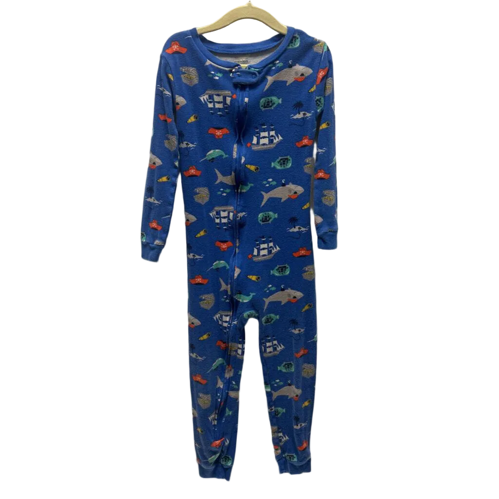 LS Footless Onesie / Sailboats