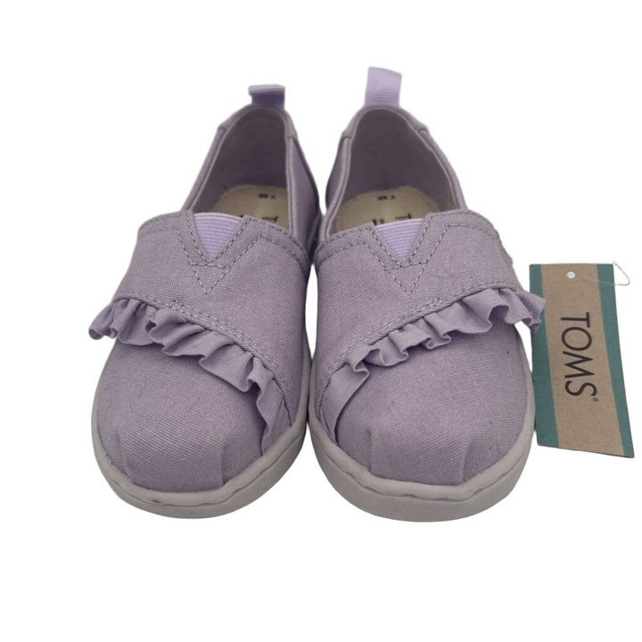 Slip on Canvas Flat/Velcro/Ruffle