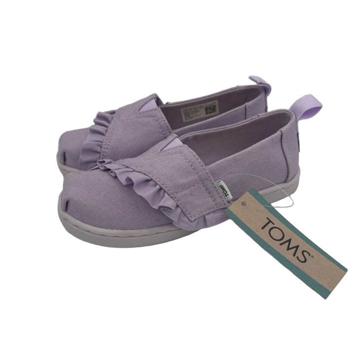 Slip on Canvas Flat/Velcro/Ruffle