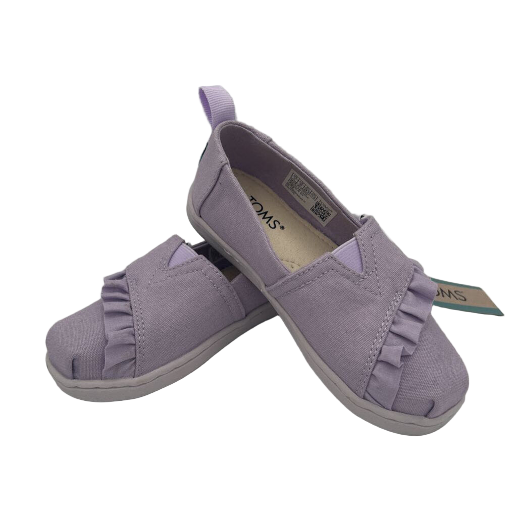 Slip on Canvas Flat/Velcro/Ruffle