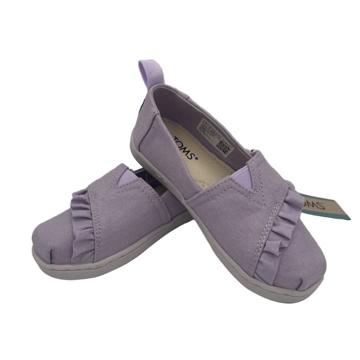 Slip on Canvas Flat/Velcro/Ruffle
