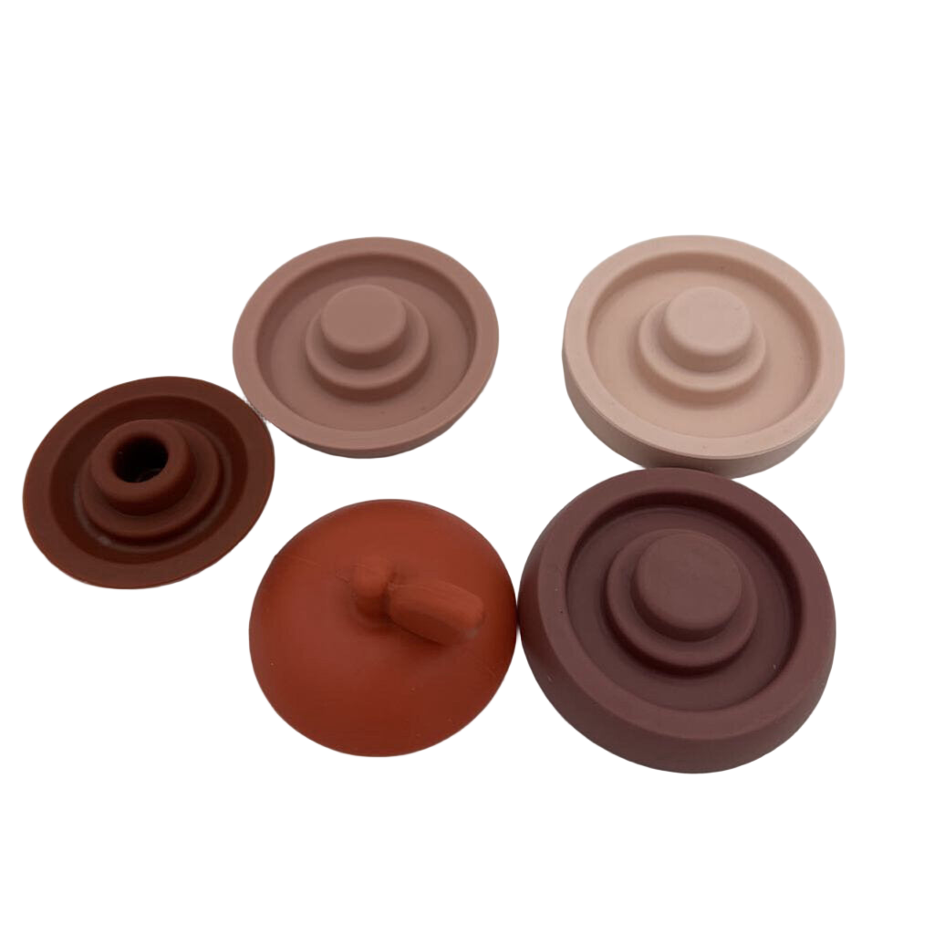 Apple Silicone Stacking Toy