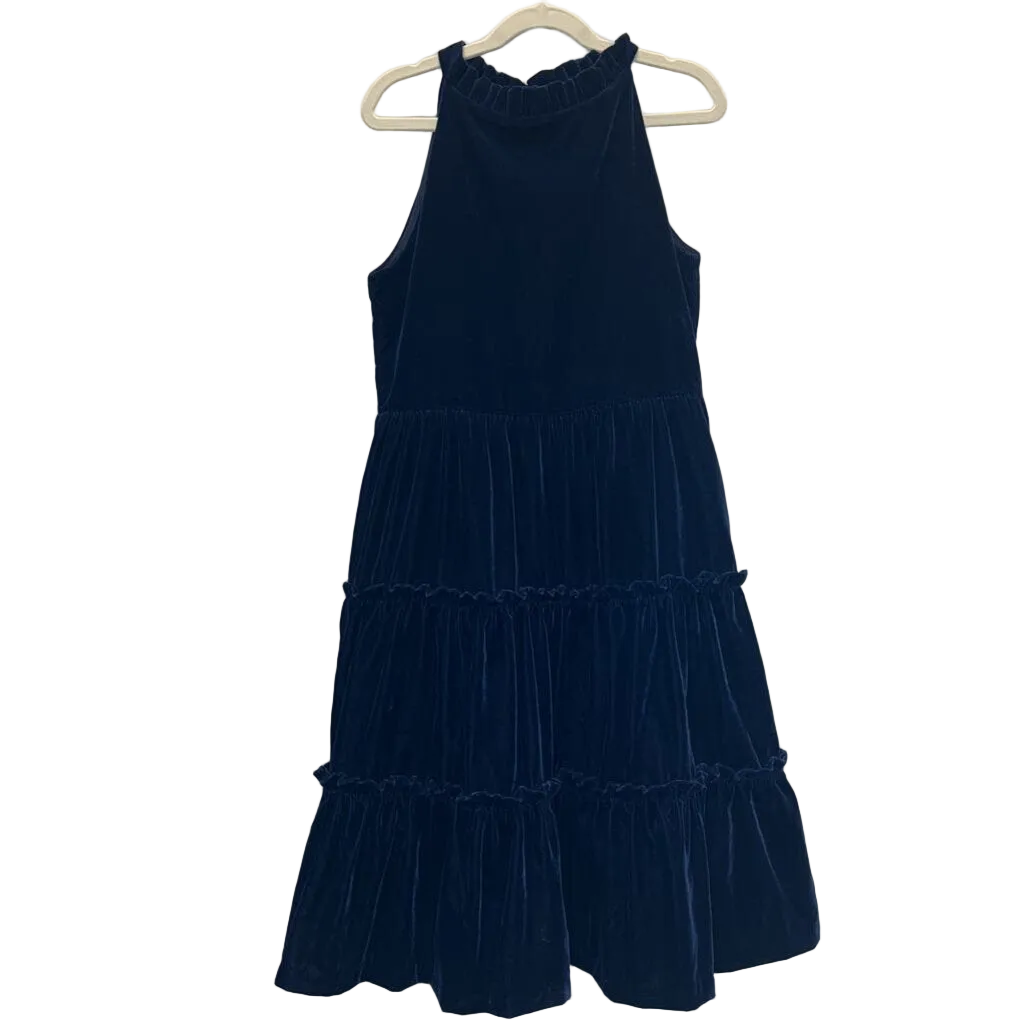 Sleeveless Tiered Dress/Velvet