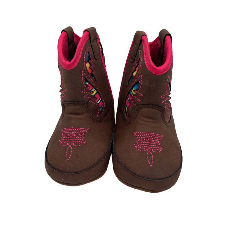 Slip on Cowboy Boots/Stripes